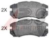 A.B.S. 36878 OE Brake Pad Set, disc brake